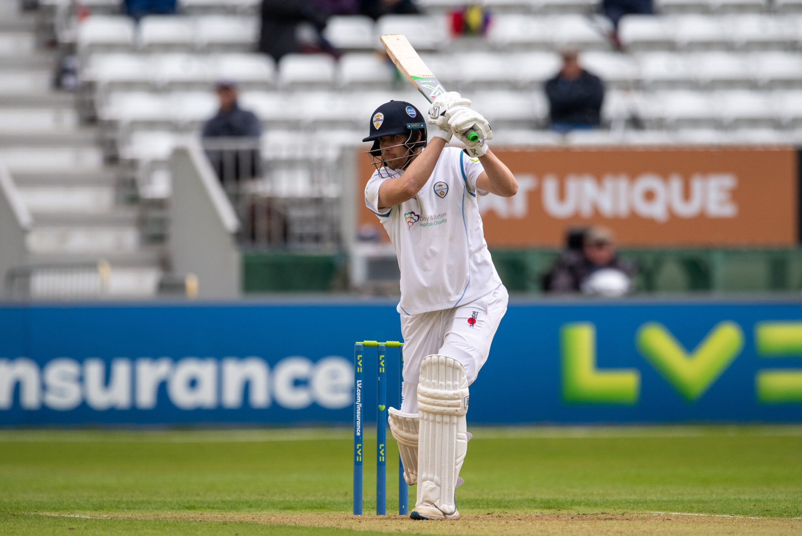 Derbyshire battle on even Day Three