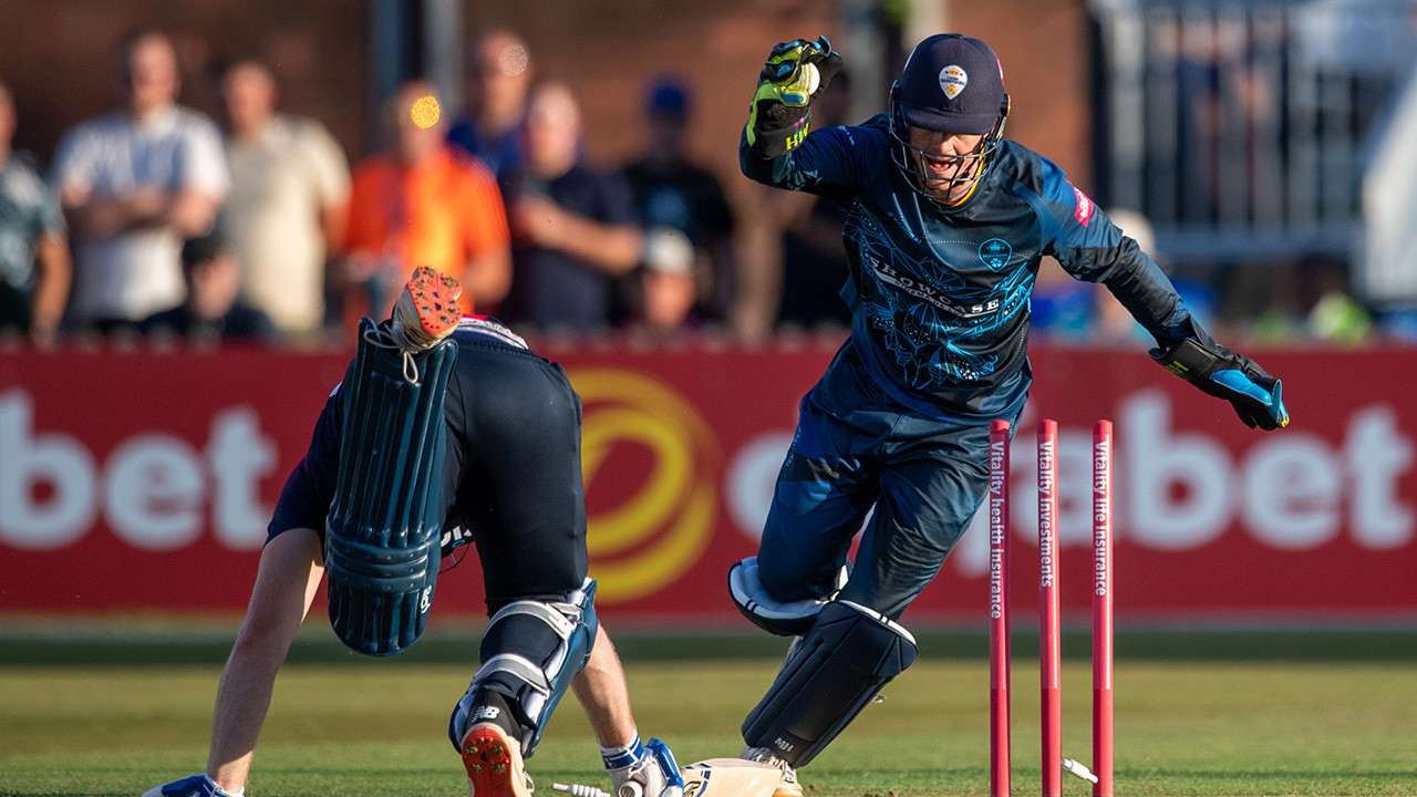 Highlights: Derbyshire Falcons vs Northants Steelbacks