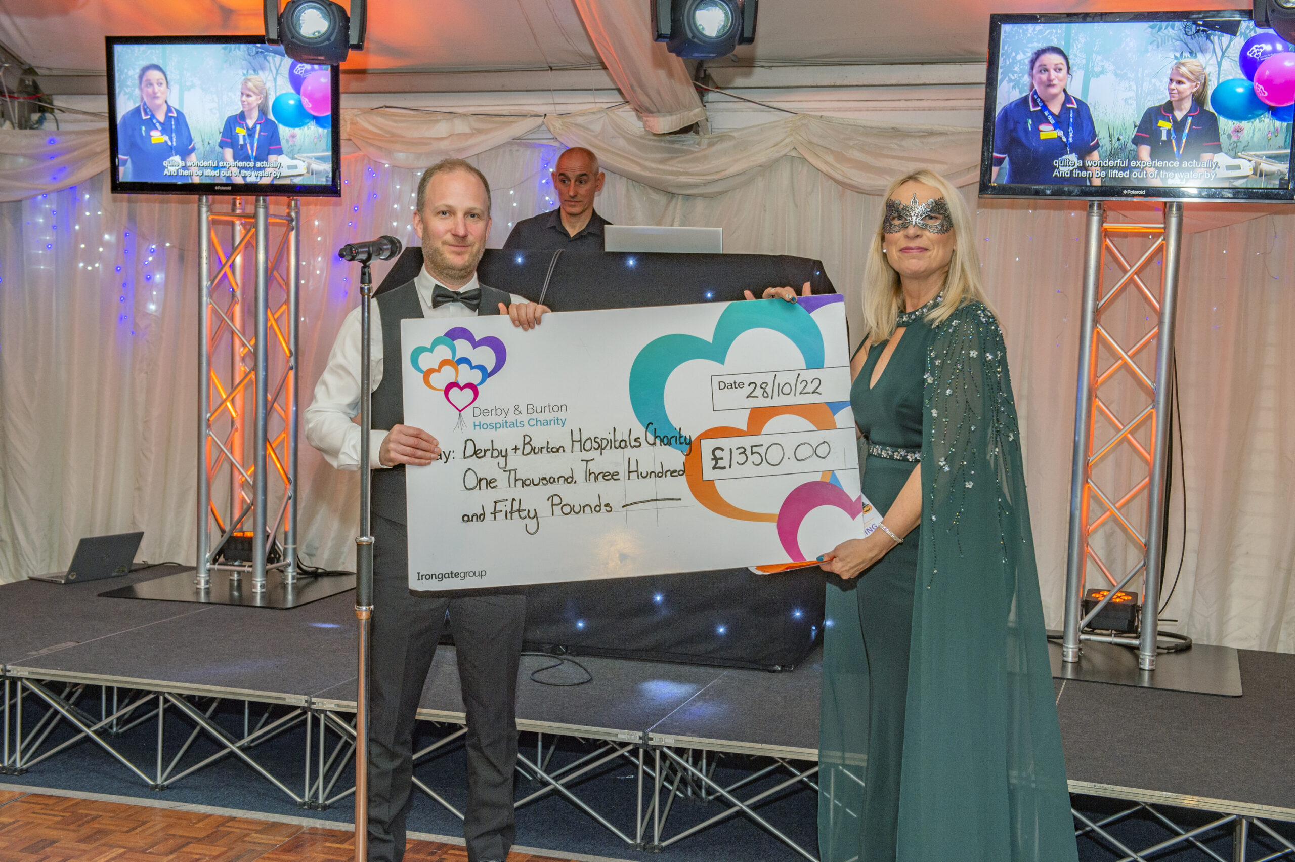 Derbyshire raises £1,350 for Derby &#038; Burton Hospitals Charity