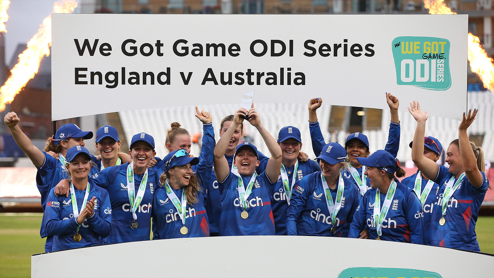 England hold Australia in record-breaking Women&#8217;s Ashes series