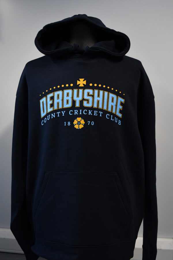 Blue College Hoodie - Image 3