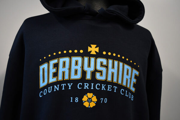 Blue College Hoodie - Image 2