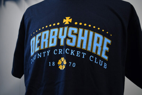 Blue College T-shirt - Image 2
