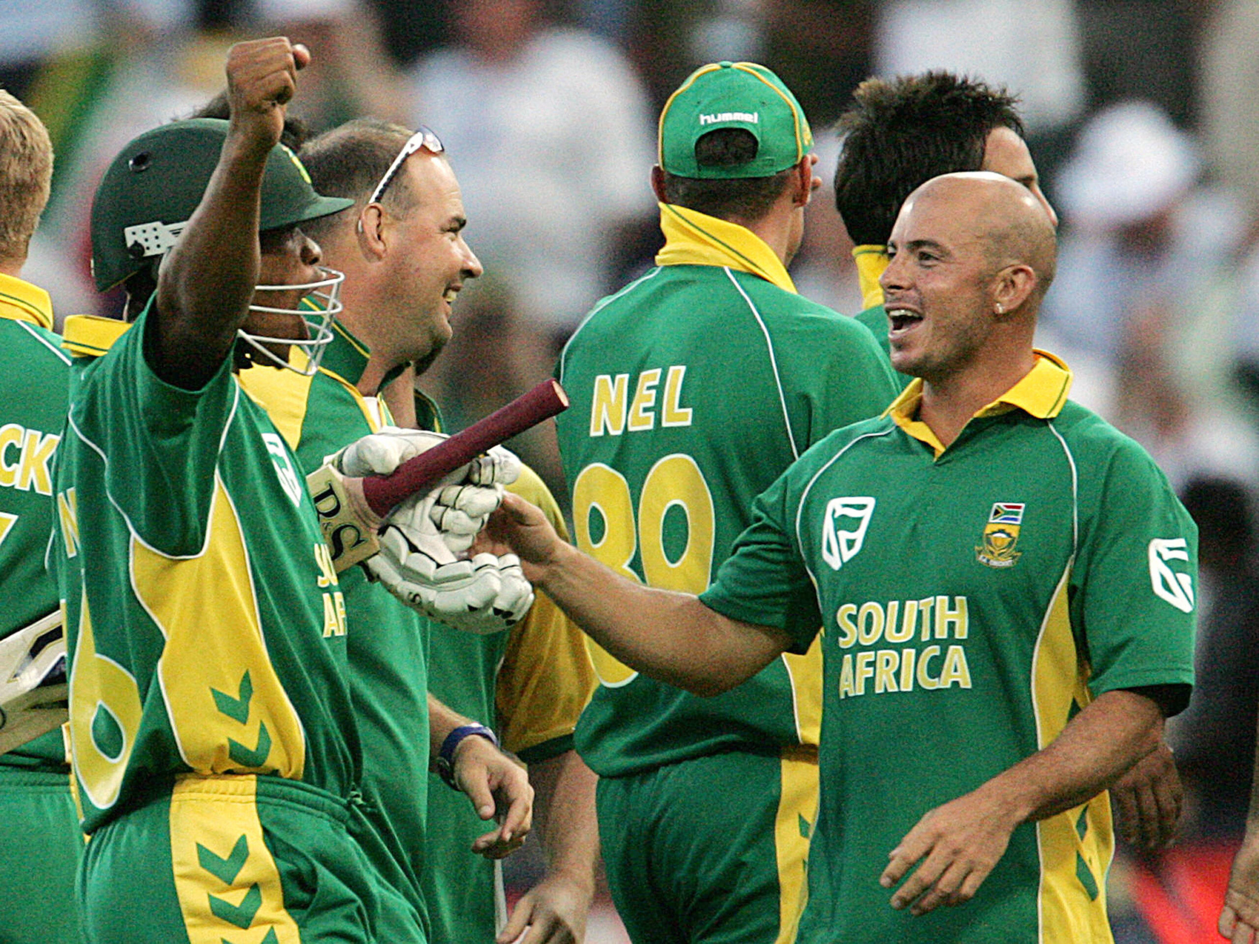 South African batsman Herschelle Gibbs (